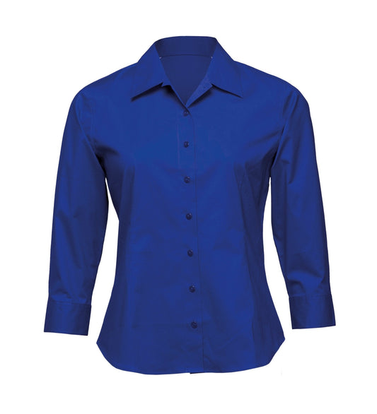 Womens Stretch Fitted Blouse - kustomteamwear.com